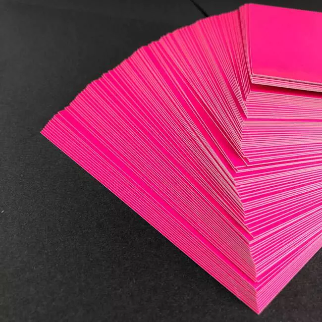rose fluo cartes invitation luxe