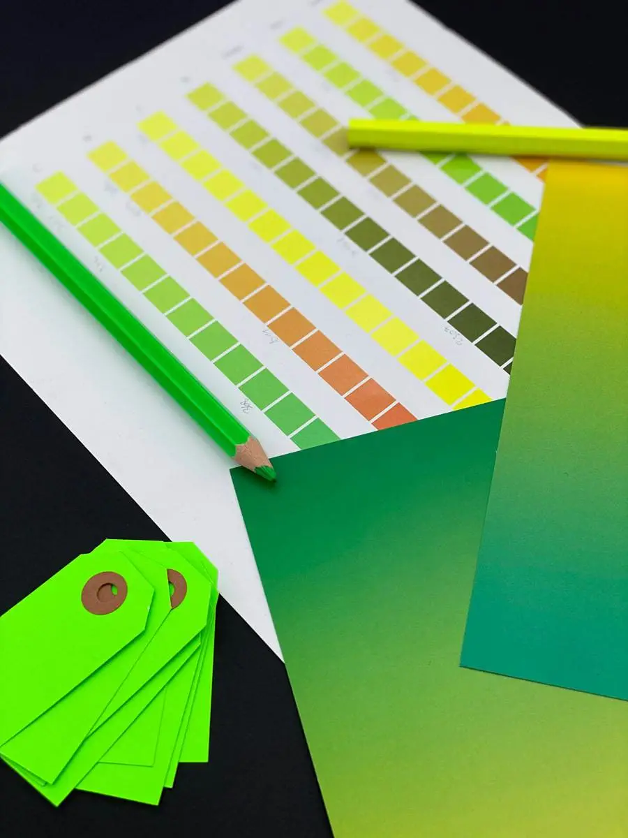 impression fluo numérique jaune