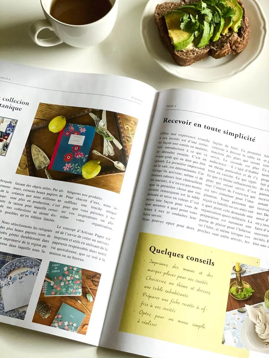 optimiser le storytelling journal print
