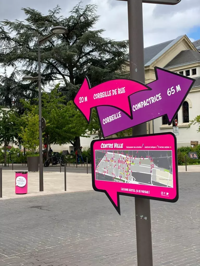 signalétique campagne incivilités Vincennes