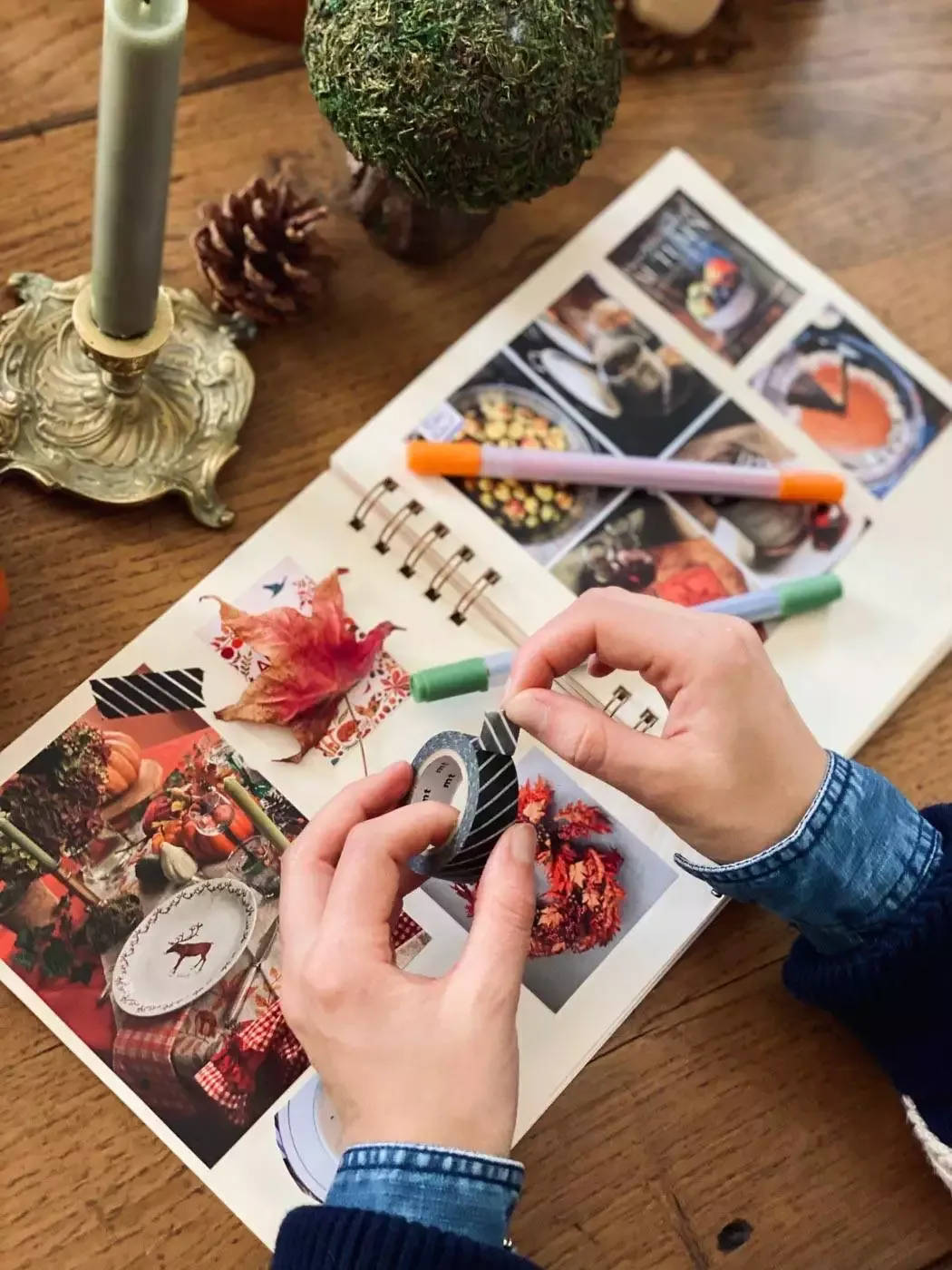 artisan paper carnet scrapbooking automne-4