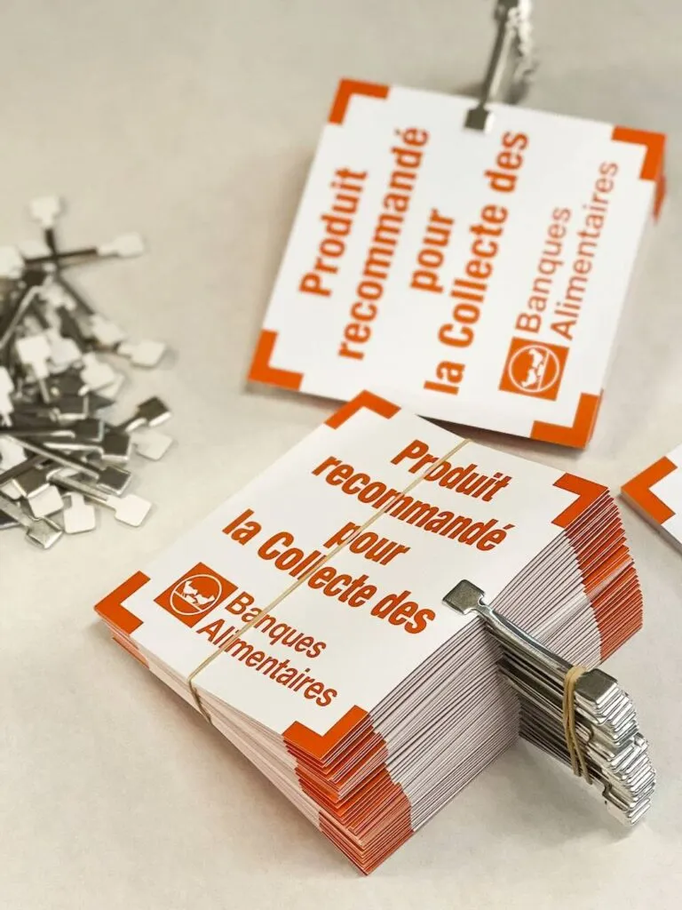 imprimeur Banques Alimentaires Grafik Plus-stop rayons