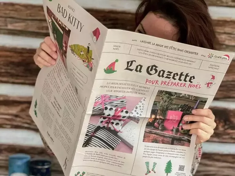 gazette de Noël imprimer journal 1600-11