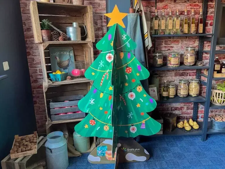 Sapin Noel carton Grafik Plus-1