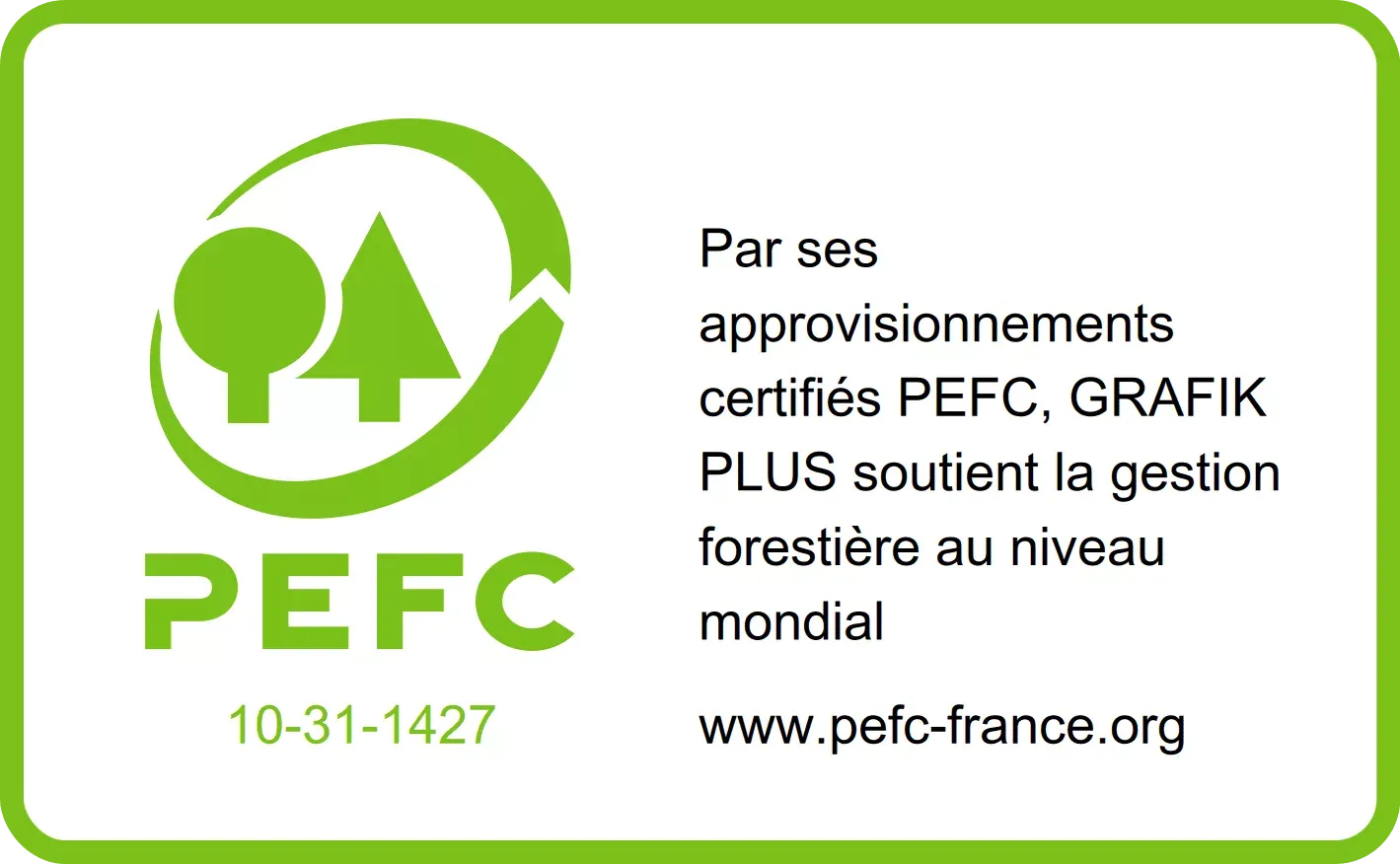 PEFC Grafik Plus
