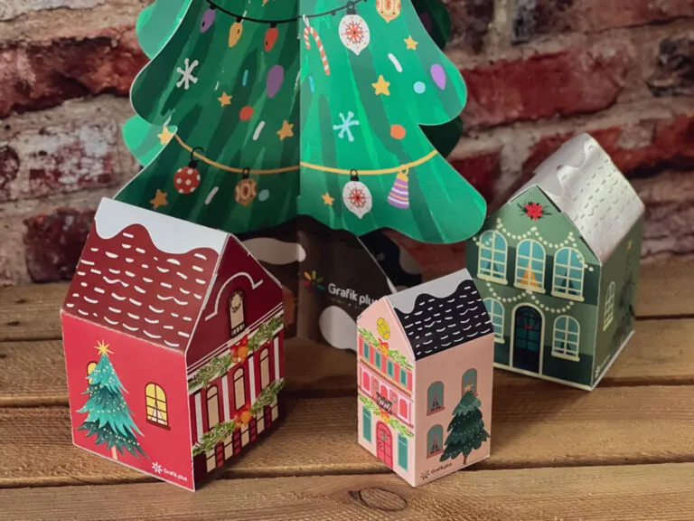 Village Noël papier - Grafik Plus