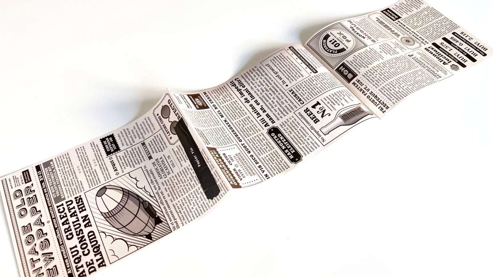 impression long depliant Grafik Plus