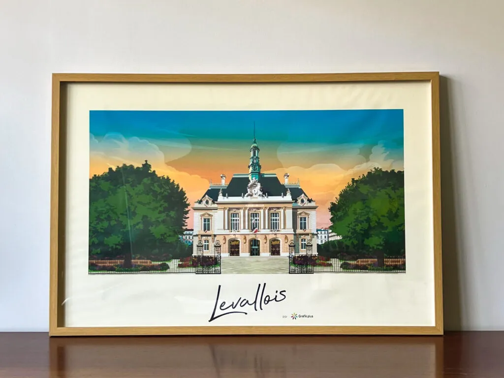 cadre illustration impression