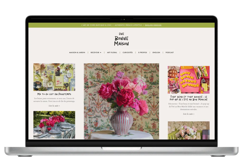 création site web lifestyle