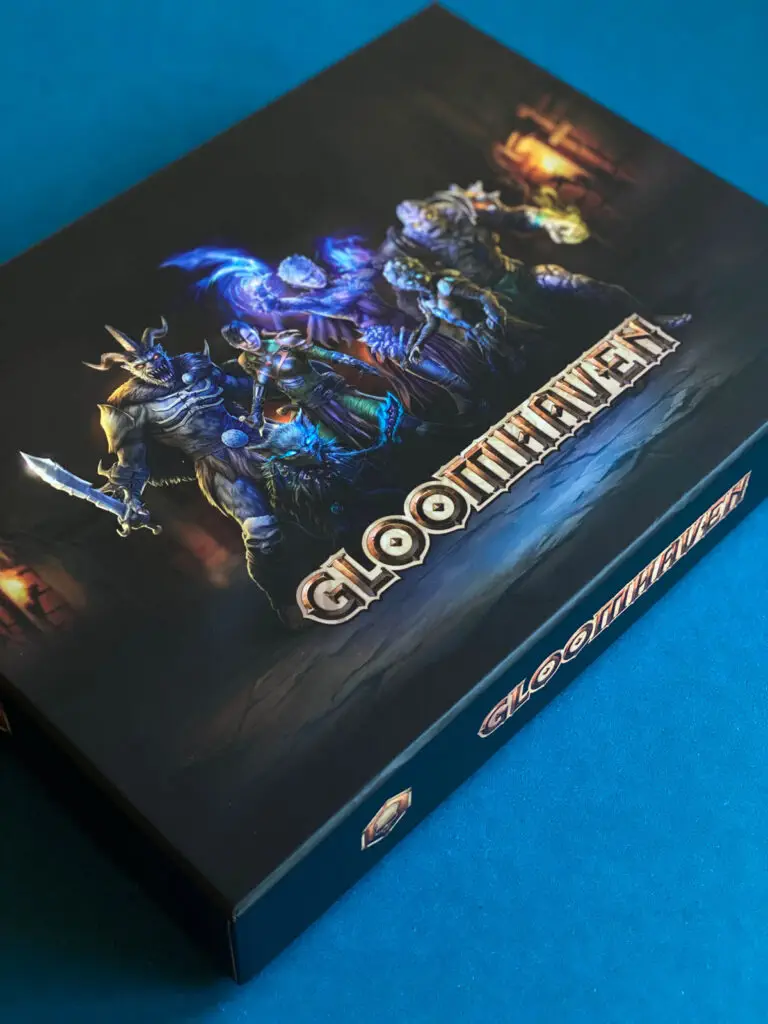 jeu video gloomhaven packaging print coffret