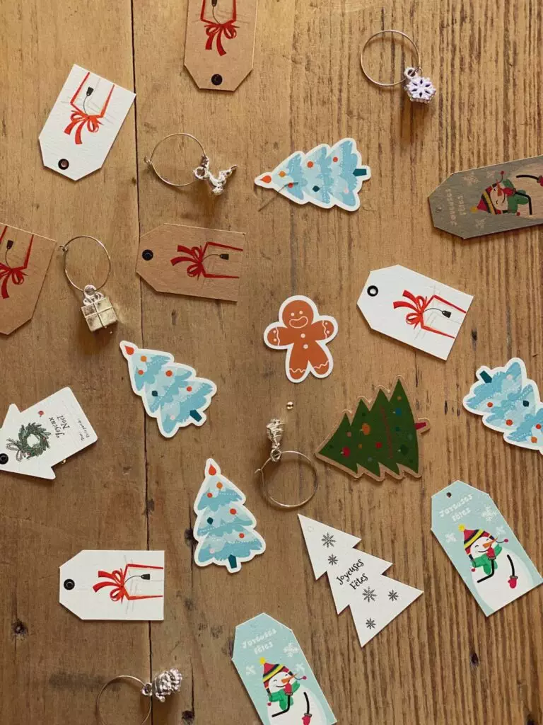 étiquettes cadeaux stickers Noël impression découpe Grafik Plus-01